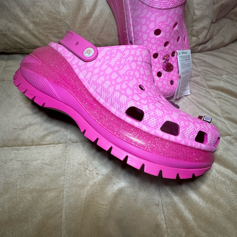New - Barbie Crocs - Size 13 (mens) - Picture 7 of 11